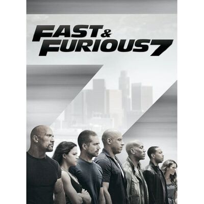 SF Studios Furious 7 Blu-ray 4K Ultra HD - Film d'action - Publicité SF Studios Furious 7 Blu-ray 4K Ultra HD - Film d'action - Publicité