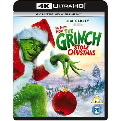 Auto Car Specialist Jim Carrey The Grinch DVD - Region B - 2 Skivor - 4K Ultra HD + Blu-ray Auto Car Specialist Jim Carrey The Grinch DVD - Region B - 2 Skivor - 4K Ultra HD + Blu-ray