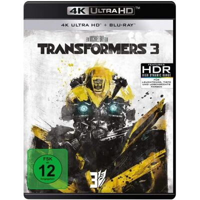Paramount Transformers 3 4K Ultra HD + Blu-ray - 2 Discs - 154 min - Michael Bay Paramount Transformers 3 4K Ultra HD + Blu-ray - 2 Discs - 154 min - Michael Bay