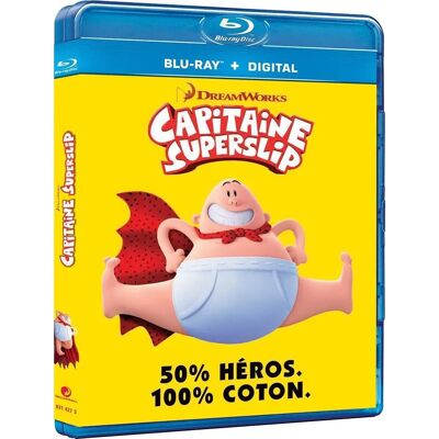 Dreamworks Capitaine superslip - 1 disque - 89 minutes - Blu-ray - Publicité Dreamworks Capitaine superslip - 1 disque - 89 minutes - Blu-ray - Publicité