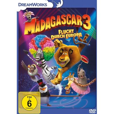 Dreamworks Madagascar 3 - Flucht durch Europa - DVD Dreamworks Madagascar 3 - Flucht durch Europa - DVD