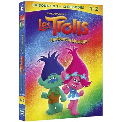DreamWorks Trolls Saisons 1-2 Coffret DVD - Musique - Publicité DreamWorks Trolls Saisons 1-2 Coffret DVD - Musique - Publicité