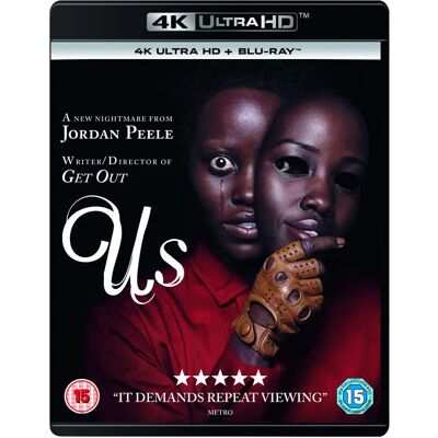 Us Blu-ray (2019) Lupita Nyong'o Peele - Regione 2 Us Blu-ray (2019) Lupita Nyong'o Peele - Regione 2