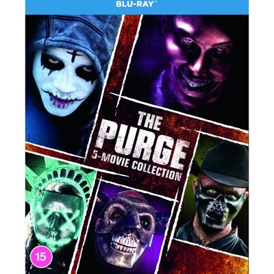 Warner Bros. The Purge 5-films samling Blu-ray 2021 Warner Bros. The Purge 5-films samling Blu-ray 2021