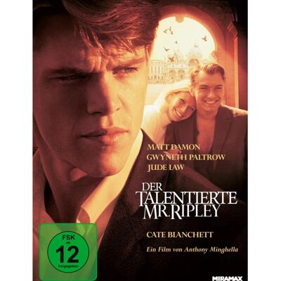 Paramount Matt Damon - 1 Disc DVD - 134 Min. - 12+ - Der talentierte Mr. Ripley Paramount Matt Damon - 1 Disc DVD - 134 Min. - 12+ - Der talentierte Mr. Ripley