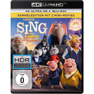 Universal Pictures Garth Jennings - Sing - 4K Ultra HD - Blu-ray 2D - Gebraucht Universal Pictures Garth Jennings - Sing - 4K Ultra HD - Blu-ray 2D - Gebraucht