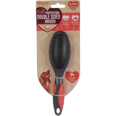 Rosewood Modèle - Brosse double face, Petit - Qualité salon Rosewood Modèle - Brosse double face, Petit - Qualité salon