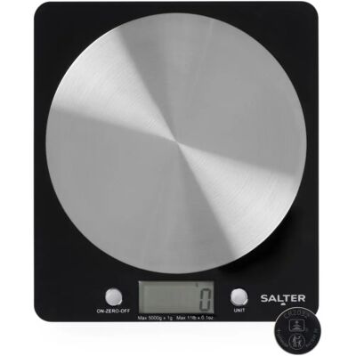 Salter Model 1036 BKSSDR Digitale Keukenweegschaal - 5kg, Roestvrij Staal Salter Model 1036 BKSSDR Digitale Keukenweegschaal - 5kg, Roestvrij Staal