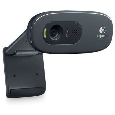 Logitech C270 Webbkamera - 720p HD Video, 3 MP Fotografi, Inbyggt Mikrofon Logitech C270 Webbkamera - 720p HD Video, 3 MP Fotografi, Inbyggt Mikrofon