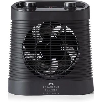 Dreamland Silent Power Comfort - Portable Fan Heater - 4 Heating Modes Dreamland Silent Power Comfort - Portable Fan Heater - 4 Heating Modes