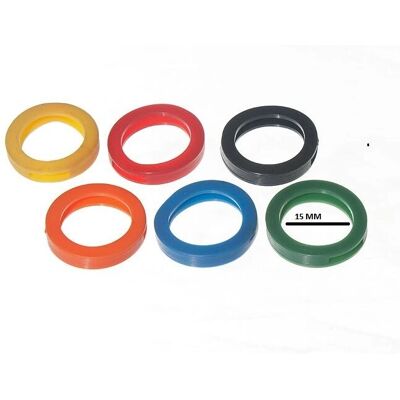 Modèle générique - Couleurs assorties - Identifiants de clé en plastique - Publicité Modèle générique - Couleurs assorties - Identifiants de clé en plastique - Publicité