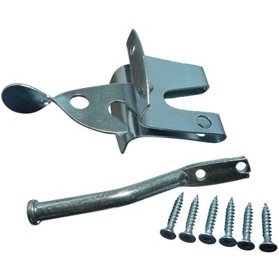 Onestopdiy Loquet en acier zincé pour porte Pack de 20 - Quincaillerie - Publicité Onestopdiy Loquet en acier zincé pour porte Pack de 20 - Quincaillerie - Publicité