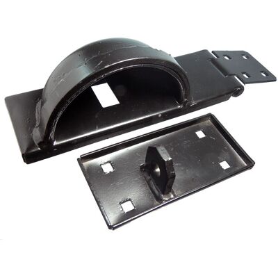 Onestopdiy Hasp & Staple H/d + Serrure Barrière de sécurité Droite - Accessoires - Publicité Onestopdiy Hasp & Staple H/d + Serrure Barrière de sécurité Droite - Accessoires - Publicité