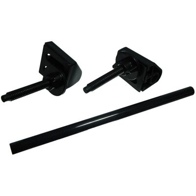 Kit de fixation pour siège de WC Onestopdiy - Noir - Pack de 6 - Ensemble complet - Publicité Kit de fixation pour siège de WC Onestopdiy - Noir - Pack de 6 - Ensemble complet - Publicité