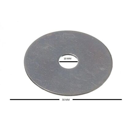 Onestopdiy - M10 50mm 1000pk - M10 - 50mm - rondelle - Publicité Onestopdiy - M10 50mm 1000pk - M10 - 50mm - rondelle - Publicité
