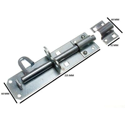 Onestopdiy Verrou de portail Brenton - Verrouillage à glissière 150mm - Pack de 20 - Publicité Onestopdiy Verrou de portail Brenton - Verrouillage à glissière 150mm - Pack de 20 - Publicité