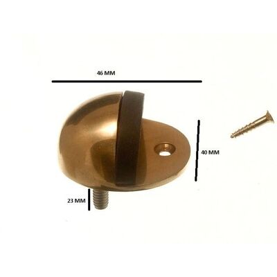 Onestopdiy Arrêt de porte ovale 75mm - Arrêt de porte - Publicité Onestopdiy Arrêt de porte ovale 75mm - Arrêt de porte - Publicité
