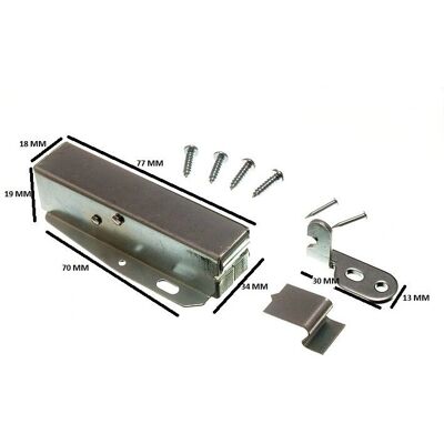 Onestopdiy Loquet Tactile Hatch Push - Pack de 20 - Quincaillerie pour Meubles - Publicité Onestopdiy Loquet Tactile Hatch Push - Pack de 20 - Quincaillerie pour Meubles - Publicité