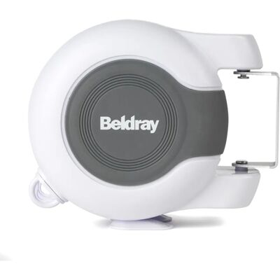 Beldray LA027016 Clothes Line - 26M Retractable Dual Outdoor Indoor White Beldray LA027016 Clothes Line - 26M Retractable Dual Outdoor Indoor White