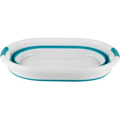 Cestino per bucato pieghevole Beldray LA034816TQEU7 - 37L Bianco/Verde Cestino per bucato pieghevole Beldray LA034816TQEU7 - 37L Bianco/Verde