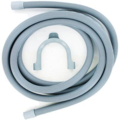 Tuyau de vidange Paxanpax et crochet - 4m, raccords 19/22mm - Pour lave-linge - Publicité Tuyau de vidange Paxanpax et crochet - 4m, raccords 19/22mm - Pour lave-linge - Publicité