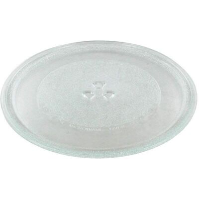 Generic - 255mm Glass Oven Turntable - 3 Fixations Generic - 255mm Glass Oven Turntable - 3 Fixations