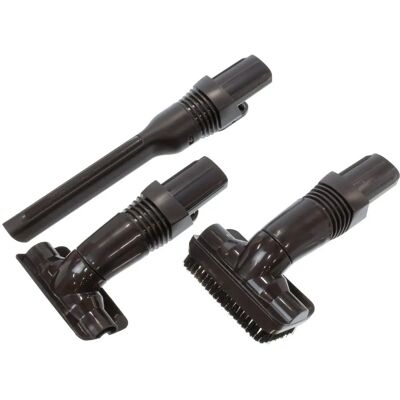 Paxanpax 3 Pcs Tool & Crevice Set Dust Brush, Upholstery Tool & Crevice - Vacuum Accessory Set Paxanpax 3 Pcs Tool & Crevice Set Dust Brush, Upholstery Tool & Crevice - Vacuum Accessory Set