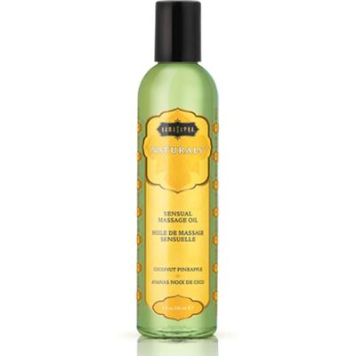 Huile de massage Naturals KamaSutra - Ananas Coco - Hypoallergénique Huile de massage Naturals KamaSutra - Ananas Coco - Hypoallergénique
