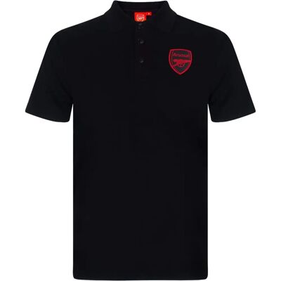Arsenal FC Black XL Polo Shirt - Official Football Gift Arsenal FC Black XL Polo Shirt - Official Football Gift
