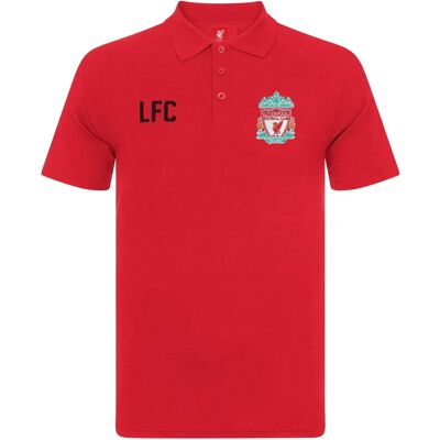 Liverpool FC Boys Polo Shirt Crest Kids OFFICIAL Football Gift Red - 8-9 Years Liverpool FC Boys Polo Shirt Crest Kids OFFICIAL Football Gift Red - 8-9 Years