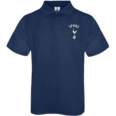 Tottenham Hotspur Boys Polo Shirt Crest Kids OFFICIAL Football Gift - Navy Blue Tottenham Hotspur Boys Polo Shirt Crest Kids OFFICIAL Football Gift - Navy Blue