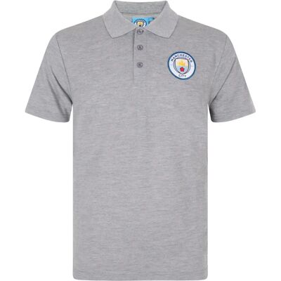 Manchester City FC Manchester City Mens Polo Shirt Crest - Polo Shirt Manchester City FC Manchester City Mens Polo Shirt Crest - Polo Shirt