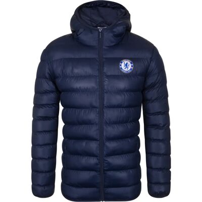 Veste matelassée bleue marine XL Chelsea FC - Veste - Publicité Veste matelassée bleue marine XL Chelsea FC - Veste - Publicité