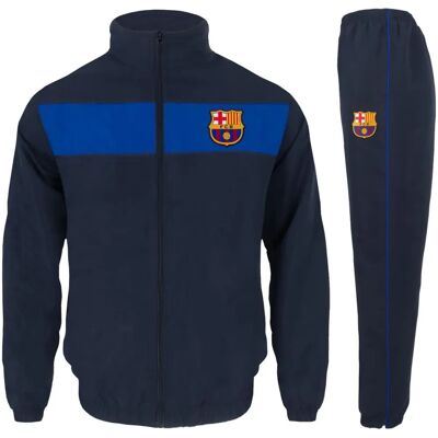 FC Barcelona Boys Tracksuit Jacket & Pants Set - Official Football Gift - Reflex Blue 6-7 Years FC Barcelona Boys Tracksuit Jacket & Pants Set - Official Football Gift - Reflex Blue 6-7 Years