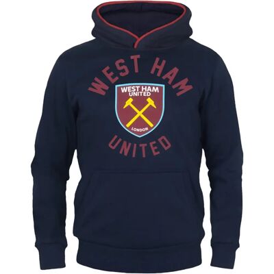 West Ham United FC West Ham United Boys Hoody - Fleece Graphic Kids - Official Football Gift West Ham United FC West Ham United Boys Hoody - Fleece Graphic Kids - Official Football Gift