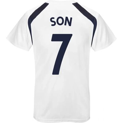 T-Shirt Blanc Garçon Tottenham Hotspur FC - Cadeau Officiel de Football - Publicité T-Shirt Blanc Garçon Tottenham Hotspur FC - Cadeau Officiel de Football - Publicité