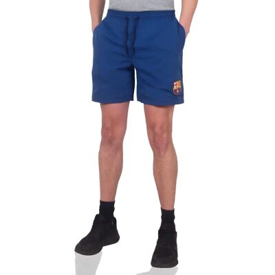 Shorts FC Barcelone - Cadeau officiel de football - Bleu Grand - Publicité Shorts FC Barcelone - Cadeau officiel de football - Bleu Grand - Publicité