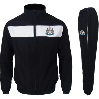 Newcastle United FC Black/White Tracksuit - Football Gift Newcastle United FC Black/White Tracksuit - Football Gift