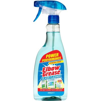 Elbow Grease Glass Cleaner - Power performance, Super shine, Streak free Elbow Grease Glass Cleaner - Power performance, Super shine, Streak free