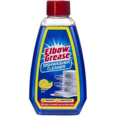 Elbow Grease Dishwasher Cleaner - 250ml - Blue - Dishwasher Cleaner Elbow Grease Dishwasher Cleaner - 250ml - Blue - Dishwasher Cleaner
