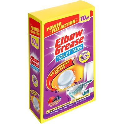 Elbow Grease - Toilet Bowl Cleaner Tablet - Berry Blast Elbow Grease - Toilet Bowl Cleaner Tablet - Berry Blast