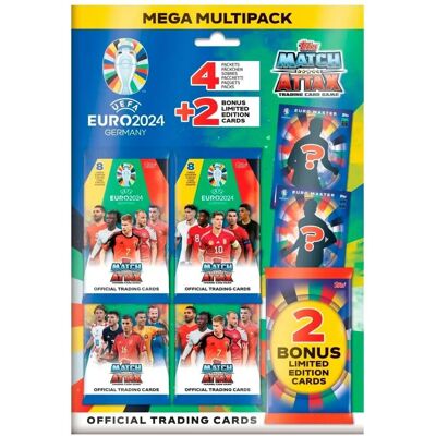 Oficjalny Mega Pakiet Kart Kolekcjonerskich UEFA EURO 2024 - Topps Oficjalny Mega Pakiet Kart Kolekcjonerskich UEFA EURO 2024 - Topps