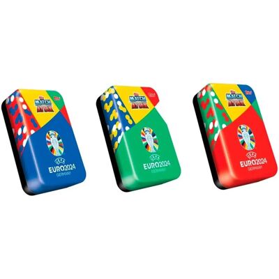 Topps Euro 2024 Match Attax Mega Lata - cores variadas Topps Euro 2024 Match Attax Mega Lata - cores variadas