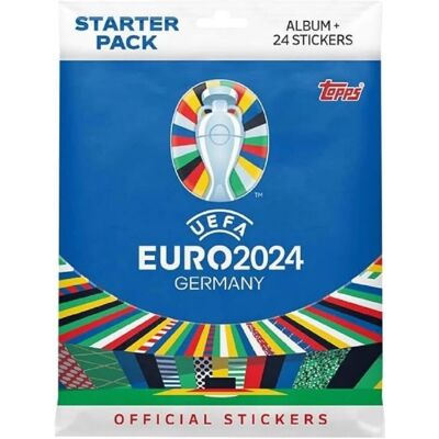 Album de stickers UEFA EURO 2024 de Topps - Football Album de stickers UEFA EURO 2024 de Topps - Football