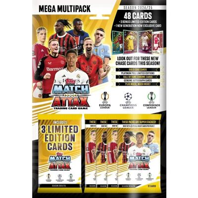 Topps Match Attax UCL Mega Pack - Fußballkarten Topps Match Attax UCL Mega Pack - Fußballkarten