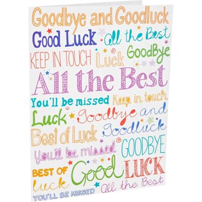 Piccadilly Greetings Group Ltd - Sloane Graphics - 298x222mm - Greeting Card Piccadilly Greetings Group Ltd - Sloane Graphics - 298x222mm - Greeting Card