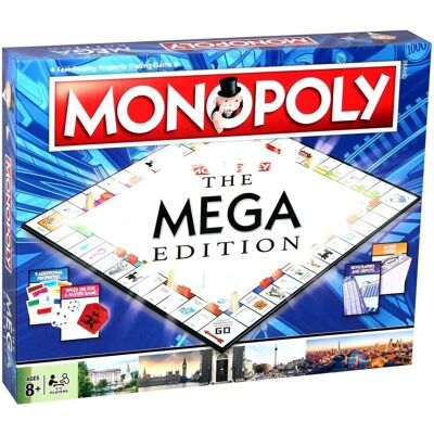 Winning Moves Monopoly Mega Edition - Brettspiel Winning Moves Monopoly Mega Edition - Brettspiel