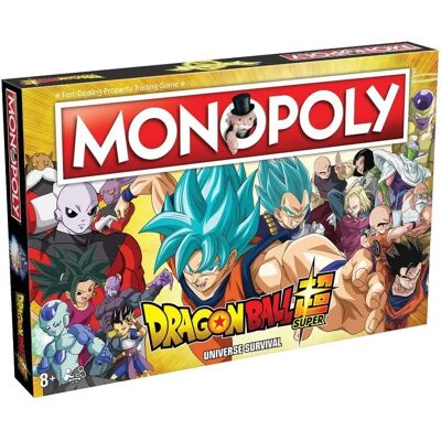 Winning Moves Dragon Ball Super - Monopoly - Board game - FS-4095 Winning Moves Dragon Ball Super - Monopoly - Board game - FS-4095
