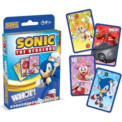 Sonic the Hedgehog WHOT! Kartenspiel - Schnelles Spiel, Ikonische Charaktere, Strategie Sonic the Hedgehog WHOT! Kartenspiel - Schnelles Spiel, Ikonische Charaktere, Strategie