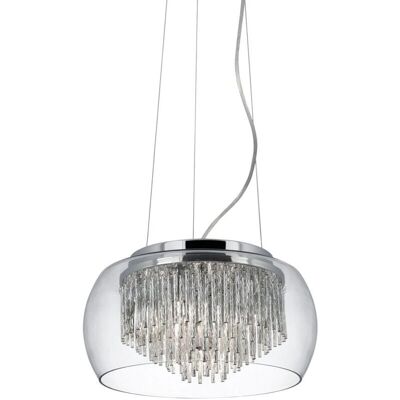 Lampadario Curva 4 Luci - Soffitto Lampadario Curva 4 Luci - Soffitto